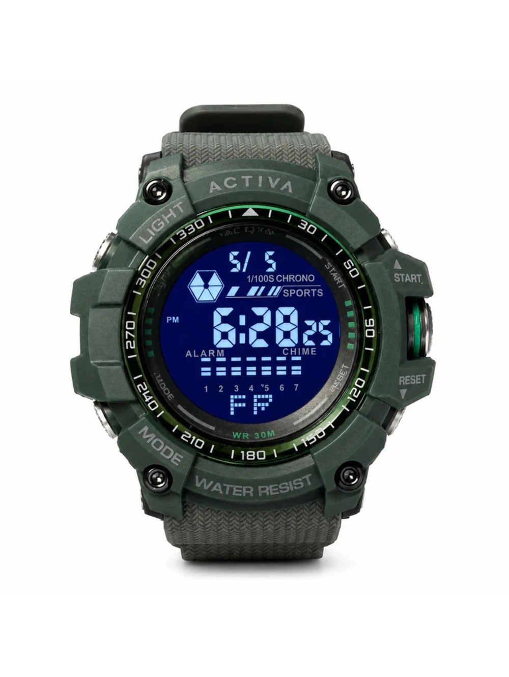 ACW8082-014- Activa X Invicta Digital Unisex Watch - 50mm, Grey (5)